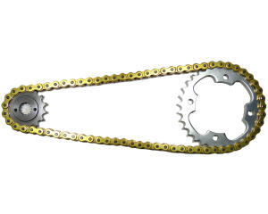 Chain kit Shineray 250  STIXE / ST-9E powerkit gold 17/37 for higher top speed