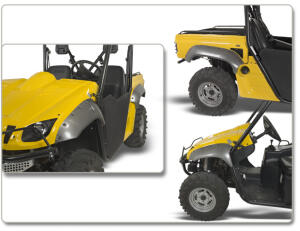 Kotflügel Verbreiterung Yamaha Rhino YXR 450 - 660 -...