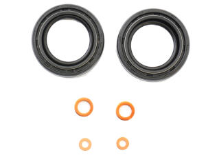 Simmerringsatz Gabel Gabeldichtringe showa 35mm Harley...