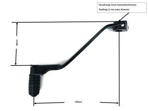 Schalthebel für Honda XR 600 R / XR 650 R/L