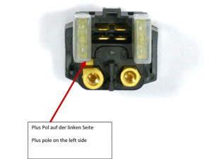Anlasser Relais Yamaha TTR 600 Anlassermagnetschalter