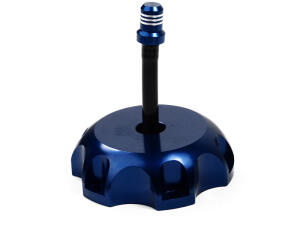 Fuel cap Honda Quad ATV all models anodized blue