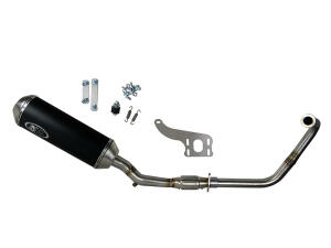 Auspuff für Yamaha YBR 125 mit ABE + Tuningkrümmer
