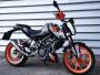 Auspuff für KTM Duke 125 GP Style Carbon Bj.11-16