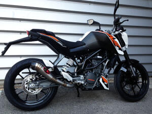 Auspuff für KTM Duke 125 Tuning GP Style