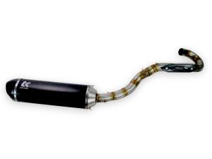 Auspuffanlage für KTM SX/SMR 450–500 mit ABE & Carbon Endkappe
