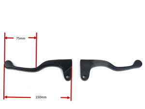 Clutch- and brake lever short Honda XL 250 R / XR 250 R Shorty