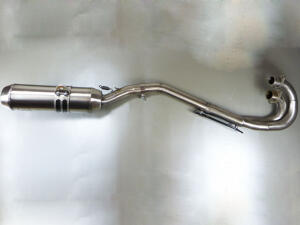 Auspuff Explorer Trasher 520 mit ABE Edelstahl Auspuffanlage