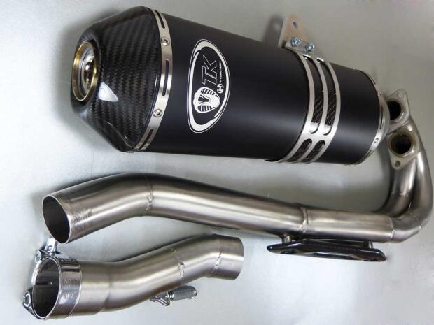 Auspuff für Explorer Trasher 520 Carbon Auspuffanlage