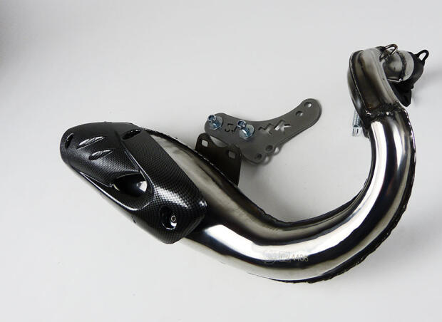 Auspuff Turbokit TKR Sport in Edelstahl Kymco Yager Spacer Grand Dink New 50