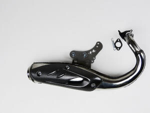 Auspuff Turbokit TKR Sport in Edelstahl Kymco Yager Spacer Grand Dink New 50