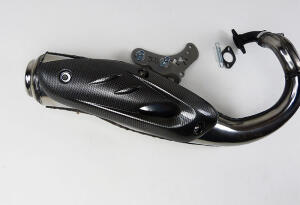 Auspuff Turbokit TKR Sport in Edelstahl Kymco Yager Spacer Grand Dink New 50