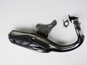 Auspuff Turbokit TKR Sport in Edelstahl Kymco Yager Spacer Grand Dink New 50