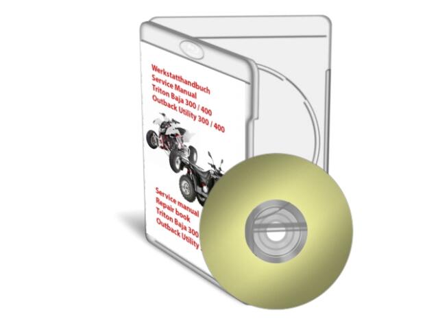 Werkstatthandbuch Access Triton Baja / Outback Utility 250 / 300 / 400 Reparaturanleitung CD