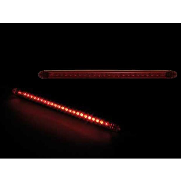 LED taillight String red lens ATV Quad motorcycle with e-mark