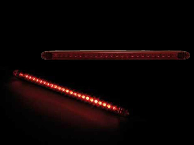 LED taillight String red lens ATV Quad motorcycle with e-mark