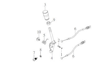 Rückwärtsgang Zug für SMC Barossa Kreidler Seikel Derbi Explorer Sachs 250/300
