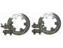 Bremsscheibe x2 Yamaha XTZ 750 Super Tenere mit Bremsbelag vorne