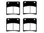 2x Brake pad front Suzuki GSX 600 F 88-97