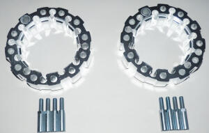 Spurverbreiterung für Kawasaki KFX 700 hinten 4/137...