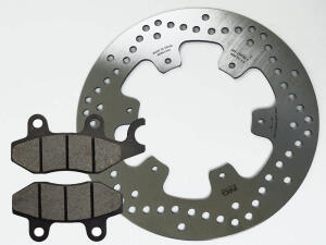 Bremsscheibe Yamaha XTZ 750 Super Tenere + Bremsbelag hinten