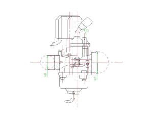 Vergaser für Herkules Adly Epella 100