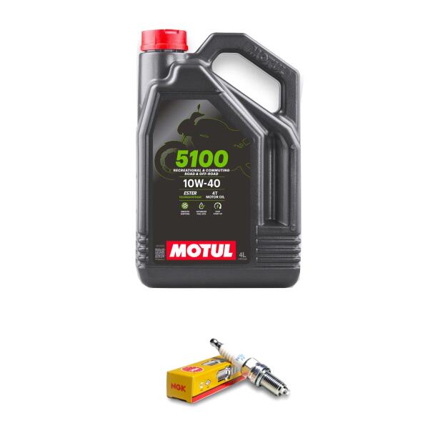 Triton Baja/Enduro/Outback/Roadster 250 / 300 4Liter 10W40 Öl Zündkerze