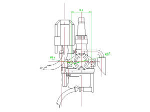 Vergaser für Peugeot Speedfight 1 + 2 AC / LC /...