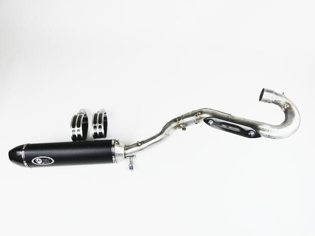 Exhaust for KTM SMR 450 with ABE & Carbon End Cap