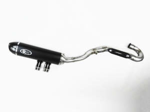 Exhaust for KTM SMR 450 with ABE & Carbon End Cap