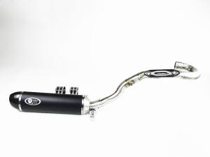 Exhaust for KTM SMR 450 with ABE & Carbon End Cap