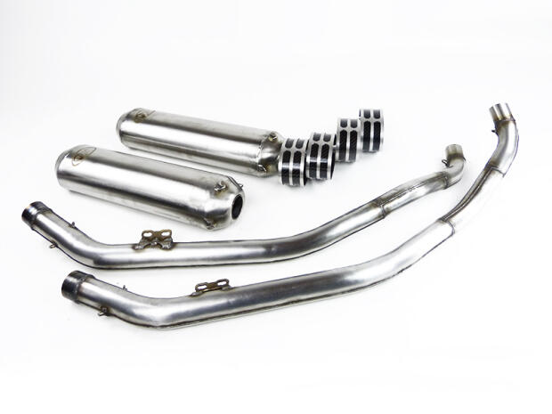 Exhaust for KTM Rally 690 stainless steel