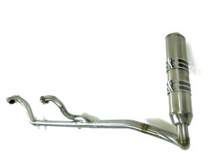 Can Am Renegade 1000 with front pipe with e-mark