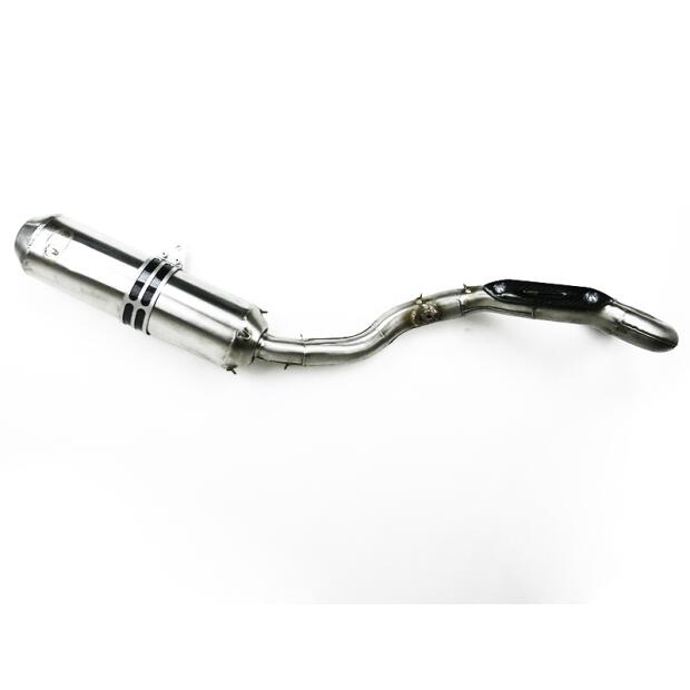 Exhaust KTM SX/SMR 450 with e-mark stainless steel