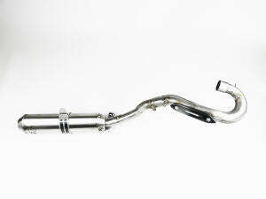 Exhaust KTM SX/SMR 450 with e-mark stainless steel