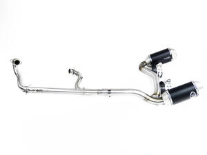 Can Am Renegade 1000 Double exhaust with front pipe e-mark