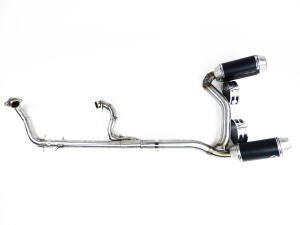 Auspuff für Can Am Renegade 1000 Doppelauspuff mit Krümmer mit ABE