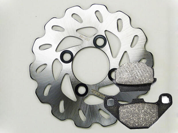 Front brake disc Barossa SMC Quadzilla 250-300 with brake pad