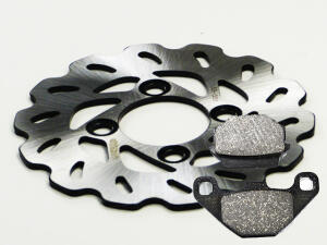 Bremsscheibe vorne SMC Barossa 250-300 mit Bremsbelag