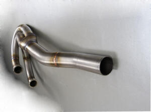 Krümmer Auspuff vorne Honda XR 650 R