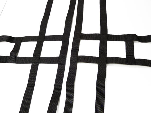 Nerf bar net universal for Kymco KXR / Maxxer 250 / 300 black 2+2