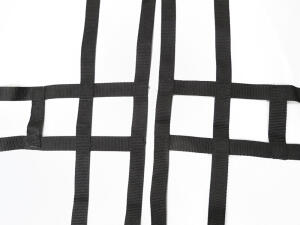 Nerf bar net universal for Kymco KXR / Maxxer 250 / 300 black 2+2