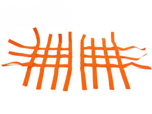 Nerfbar Netz Bombardier CAN AM DS 650 orange Nerf bar R1 4+3