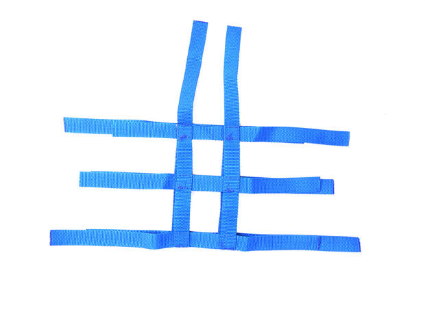 Nerfbar Netz Kymco Maxxer / KXR 250 / 300 blau Nerf bar 3+2