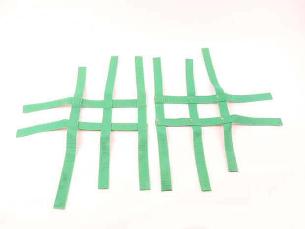 Nerfbar Netz Kymco KXR 250 grün Nerf bar R1