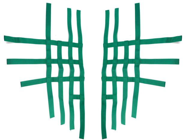Nerf bar net universal for KTM 450/505 green