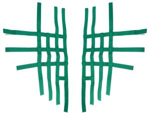 Nerf bar net universal for KTM 450/505 green
