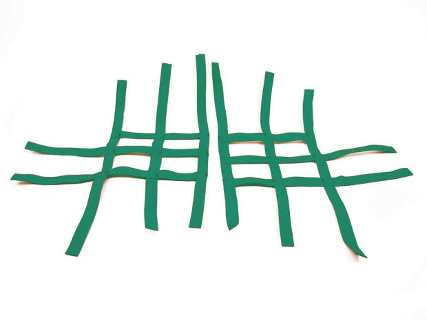 Nerf Bar modèle de réseau R1 Quad ATV en ajustement universel verde complet 3+2