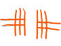 Nerf bar net universal for Kymco orange