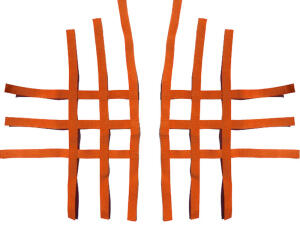 Nerfbar Netz für KTM 450/505 SX orange Nerf bar R1